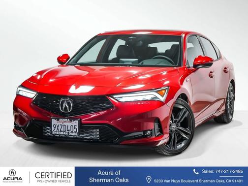 Performance Red Pearl 2025 Acura Integra