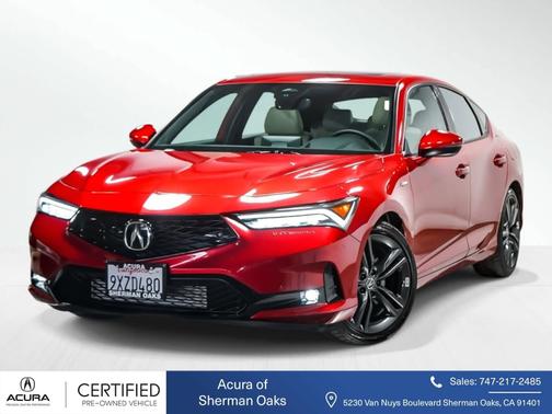 Performance Red Pearl 2025 Acura Integra