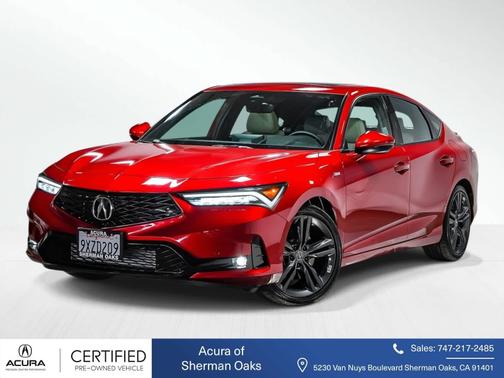 Performance Red Pearl 2025 Acura Integra