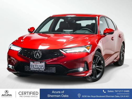 Performance Red Pearl 2025 Acura Integra