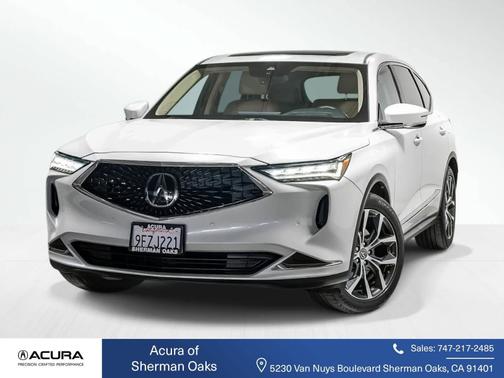 Platinum White Pearl 2023 Acura MDX