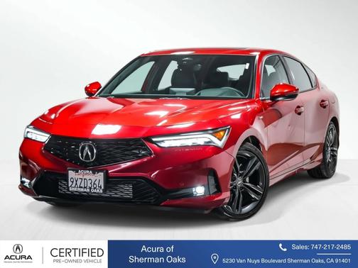 Performance Red Pearl 2025 Acura Integra