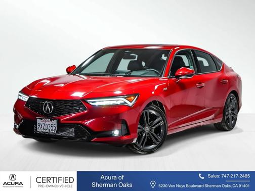 Performance Red Pearl 2025 Acura Integra