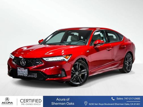Performance Red Pearl 2025 Acura Integra