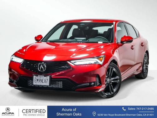 Performance Red Pearl 2025 Acura Integra