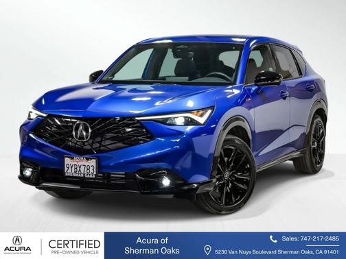 Adriatic Sea Blue 2025 Acura ADX
