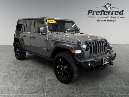 Sting Gray Clearcoat 2023 Jeep Wrangler Sport