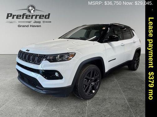Bright White Clearcoat 2026 Jeep Compass Limited