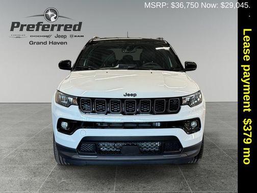 Bright White Clearcoat 2026 Jeep Compass Limited