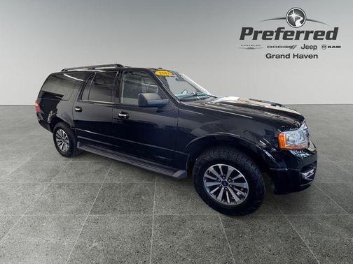 Shadow Black 2017 Ford Expedition EL XLT