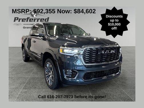 Blue Metallic 2026 RAM 1500 Tungsten