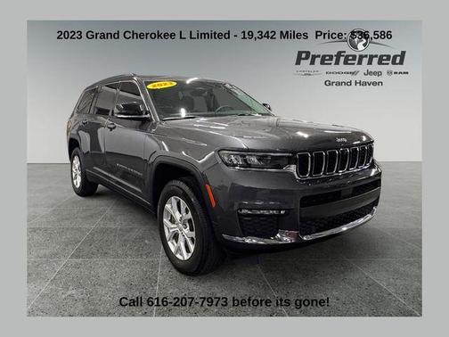 Metallic 2023 Jeep Grand Cherokee L Limited