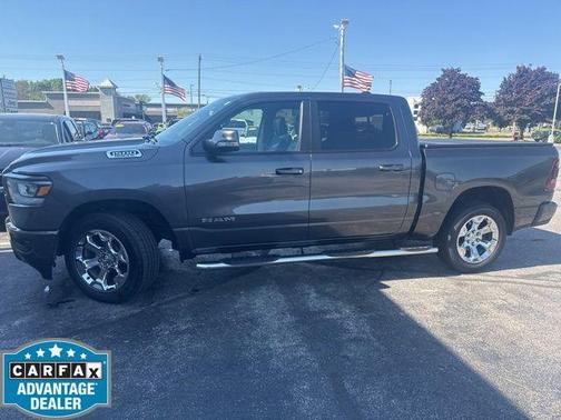 Granite Crystal Clearcoat Metallic 2019 RAM 1500 Big Horn