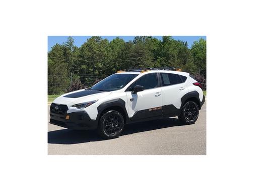 Crystal White Pearl 2024 Subaru Crosstrek Wilderness