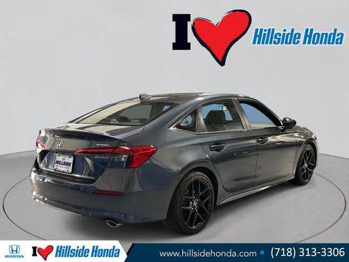 Meteorite Gray Metallic 2024 Honda Civic Sport
