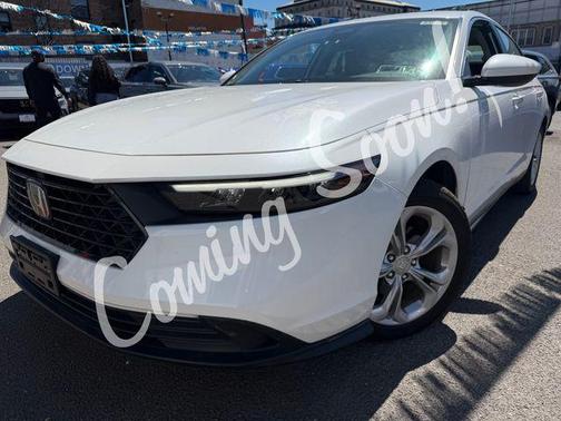 Platinum White Pearl 2023 Honda Accord LX 1.5T