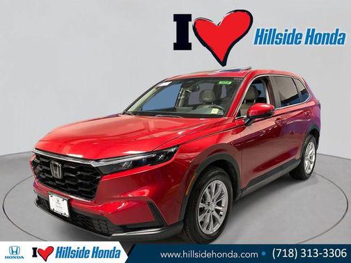 Radiant Red Metallic 2025 Honda CR-V EX