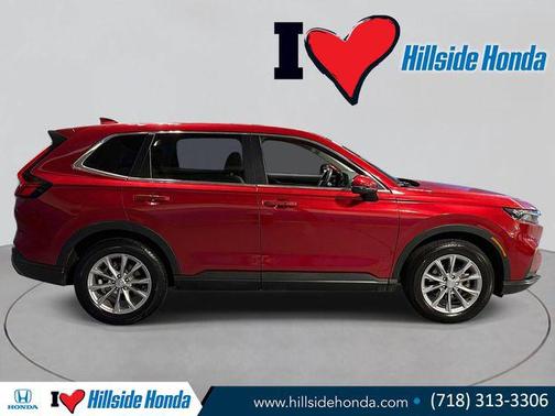 Radiant Red Metallic 2025 Honda CR-V EX