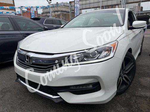 White Orchid Pearl 2017 Honda Accord Sport SE