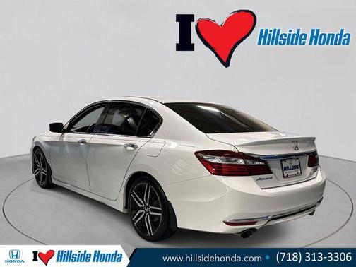 White Orchid Pearl 2017 Honda Accord Sport SE