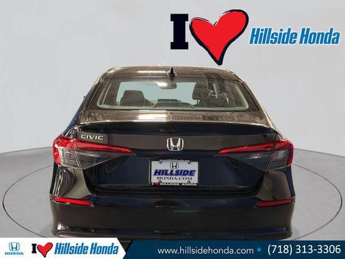 Crystal Black Pearl 2024 Honda Civic LX