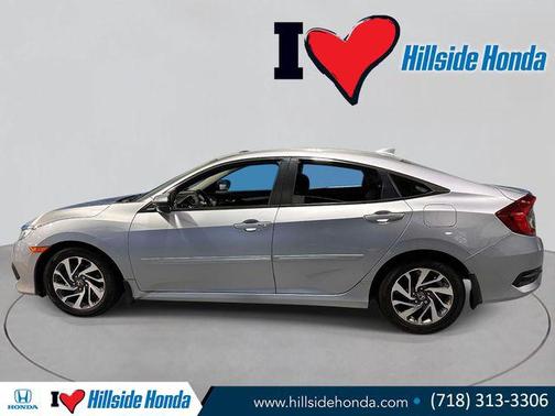 Lunar Silver Metallic 2018 Honda Civic EX