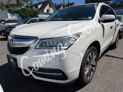 White Diamond Pearl 2016 Acura MDX 3.5L w/Technology Package