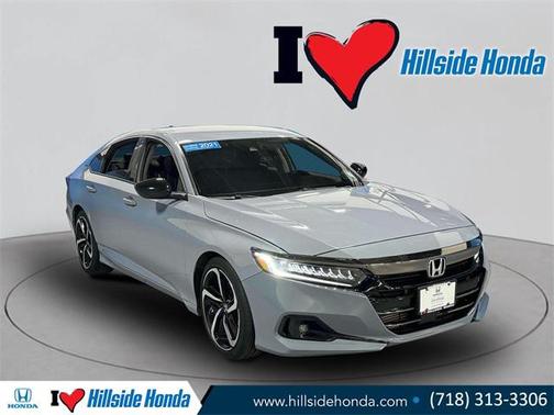 Sonic Gray Pearl 2021 Honda Accord Sport SE 1.5T