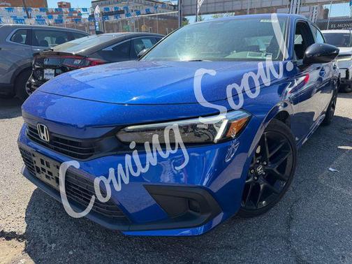 Aegean Blue Metallic 2023 Honda Civic Sport