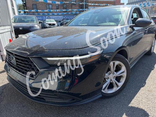 Crystal Black Pearl 2023 Honda Accord LX 1.5T