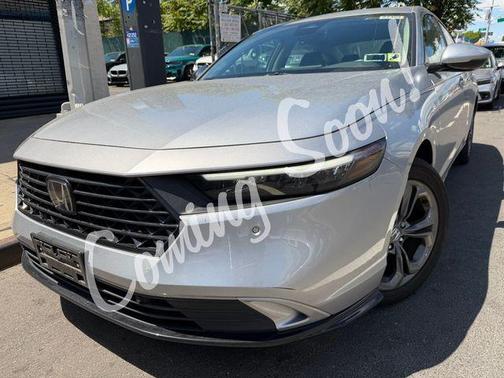 Solar Silver Metallic 2024 Honda Accord Hybrid EX-L