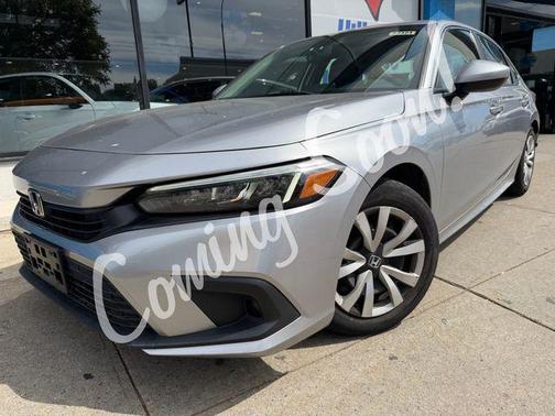 Lunar Silver Metallic 2023 Honda Civic LX