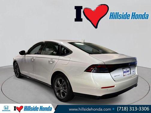 Platinum White Pearl 2024 Honda Accord Hybrid EX-L
