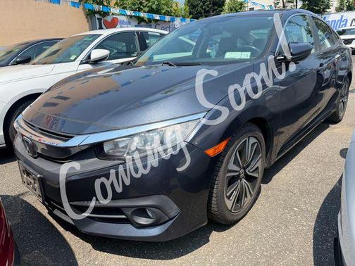 Dark Blue 2017 Honda Civic EX-L