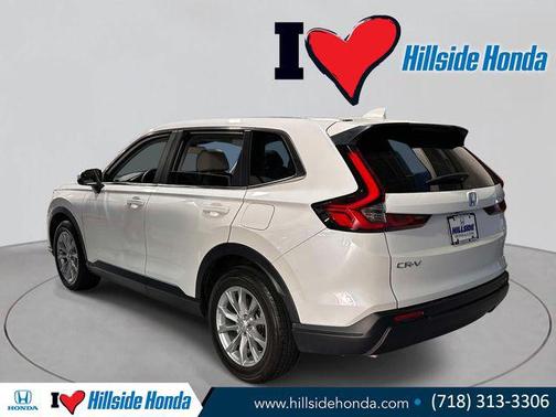 Platinum White Pearl 2025 Honda CR-V EX