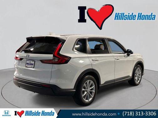 Platinum White Pearl 2025 Honda CR-V EX