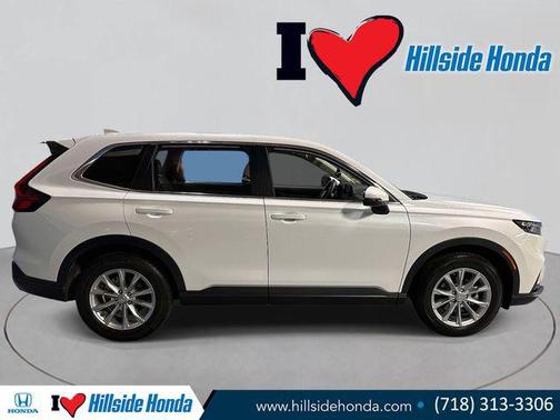 Platinum White Pearl 2025 Honda CR-V EX