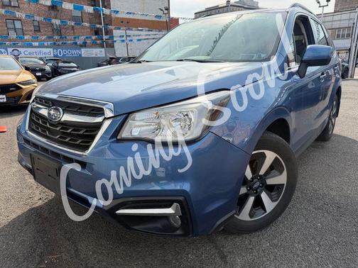 Quartz Blue 2018 Subaru Forester 2.5i Premium