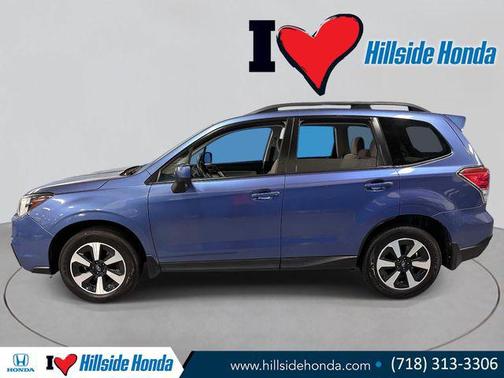 Quartz Blue 2018 Subaru Forester 2.5i Premium