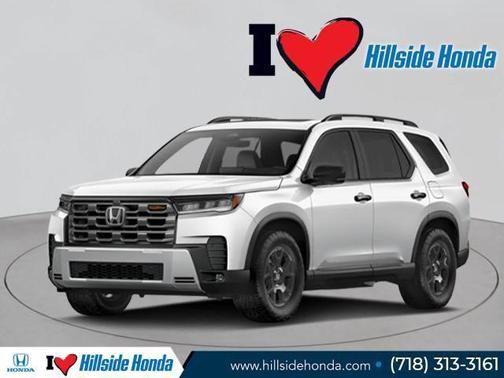 Platinum White Pearl 2026 Honda Pilot TrailSport