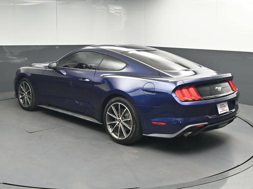 Kona Blue Metallic 2018 Ford Mustang EcoBoost