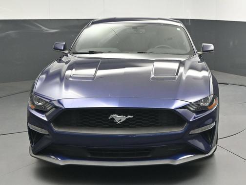 Kona Blue Metallic 2018 Ford Mustang EcoBoost