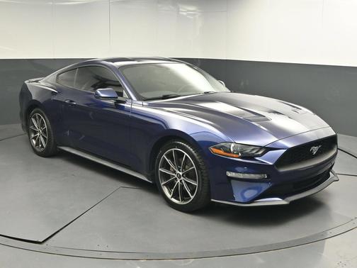 Kona Blue Metallic 2018 Ford Mustang EcoBoost