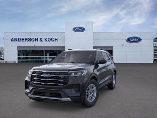 Agate Black Metallic 2026 Ford Explorer Active