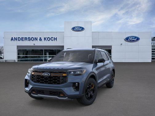 Vapor Blue Metallic 2026 Ford Explorer Tremor