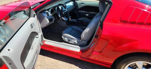 Red 2007 Ford Mustang GT Premium