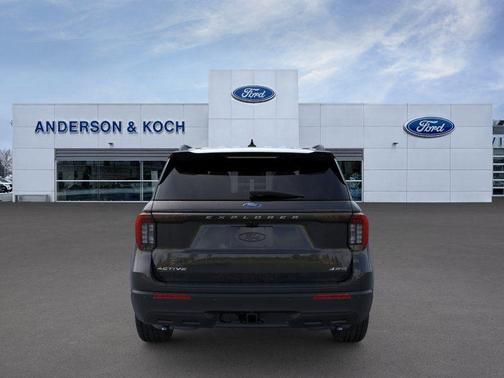 Agate Black Metallic 2026 Ford Explorer Active w/200A Pkg