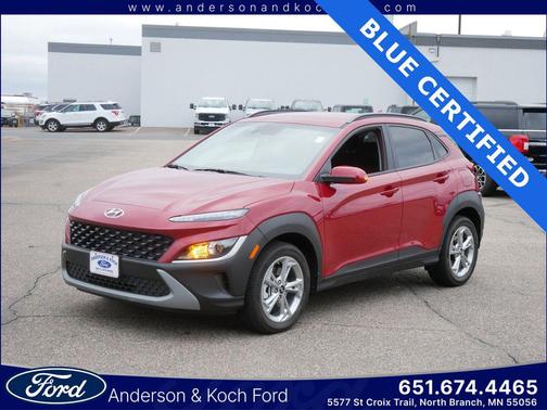 Pulse Red 2022 Hyundai KONA SEL
