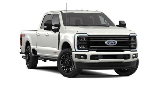 Star White Metallic Tri-Coat 2026 Ford F-350 Platinum