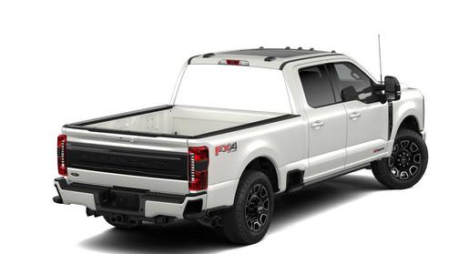 Star White Metallic Tri-Coat 2026 Ford F-350 Platinum